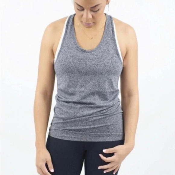 Zyia active Grey Fog Copper Charge Tank size M EUC - Picture 1 of 4